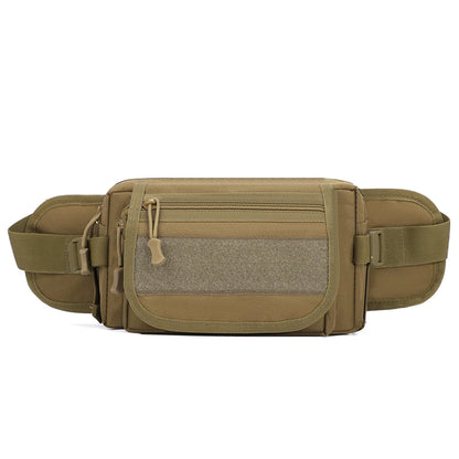 Men's Tactical Waist Bag with Multi-Compartment Storage