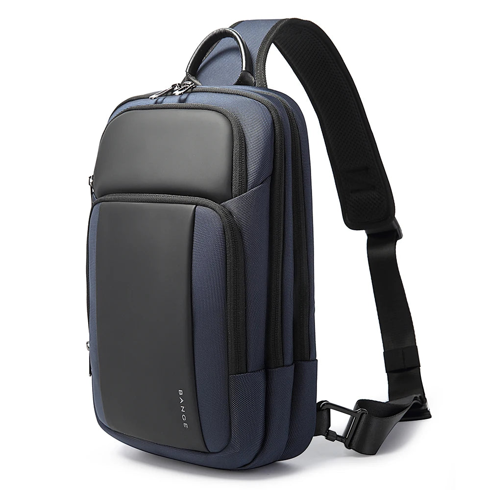 Bange Anti-Theft Sling Bag – Waterproof Crossbody Chest Bag for Men