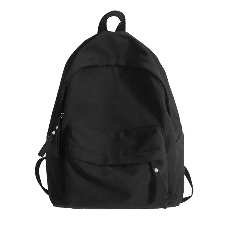 Waterproof Nylon Backpack for Women – Lightweight School & Travel Bag