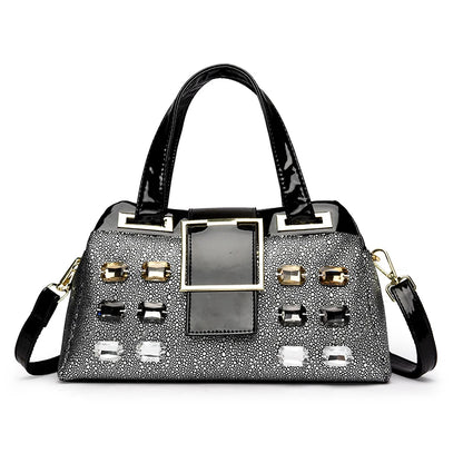 Diamond Embellished Luxury Tote Bag for Women
