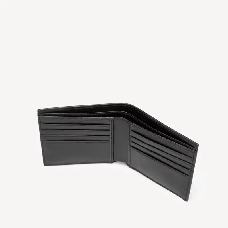 Genuine Sheepskin Woven Men's Wallet – Ultra-Thin Multi-Slot Purse