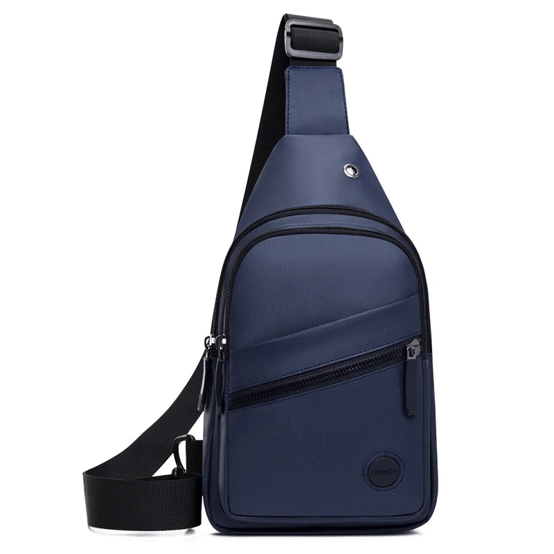 Men's Sling Chest Bag – Lightweight Multi-Pocket Crossbody