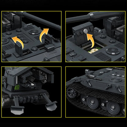 Waffentrager E100 Tank MOC Building Blocks Set – Military Army Bricks