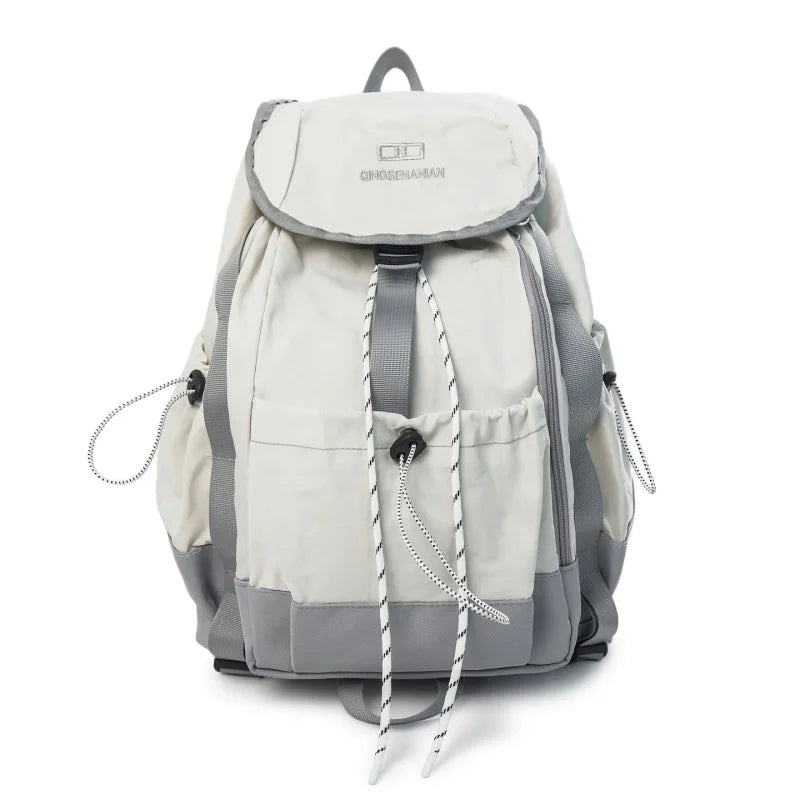 Large Capacity Nylon Backpack for Travel, Hiking & College