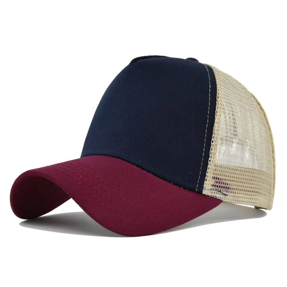 Trucker Hat – Breathable 5-Panel Mesh Baseball Cap Unisex