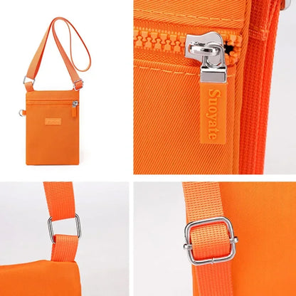 Canvas Mini Nylon Phone Zero Version Mobile Sweet Korean Bag Neck Versatile Fresh Shoulder Girl
