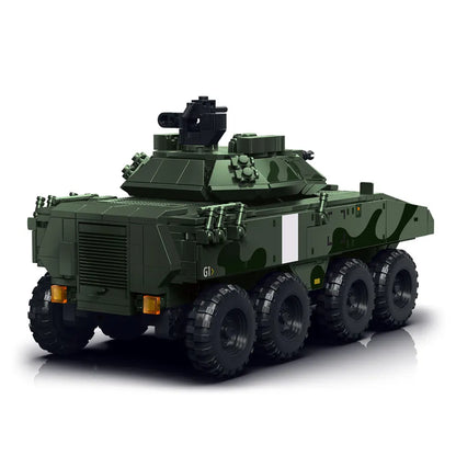 Military Main Battle Tank MOC Building Set