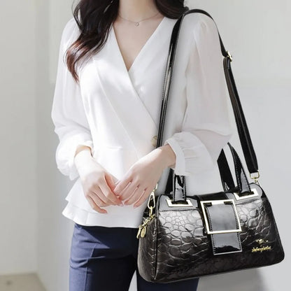 Stone Pattern Luxury Tote Bag for Women