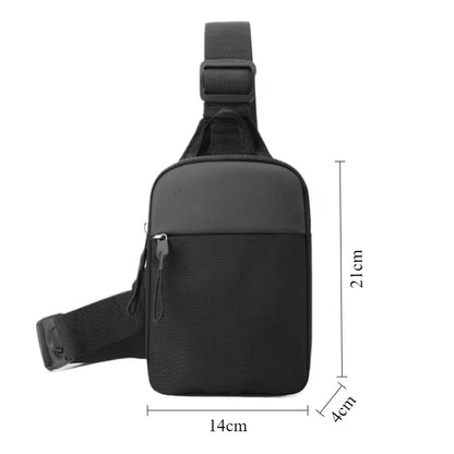Men's Waterproof Sling Chest Bag – Crossbody Shoulder Pack