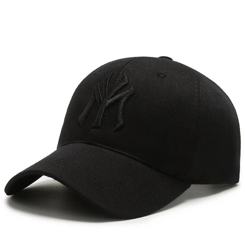 NY Embroidery Baseball Cap – Unisex Cotton Snapback Hat
