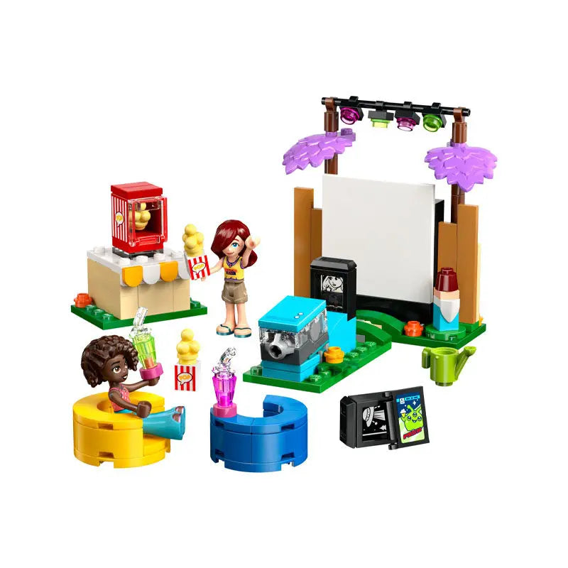 LEGO Friends 42642 Friendship Movie Night Building Set – 154 Pieces