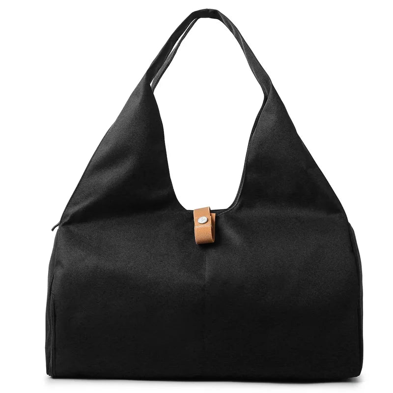 Nylon Sports Tote Bag – Gym & Travel Handbag for Women