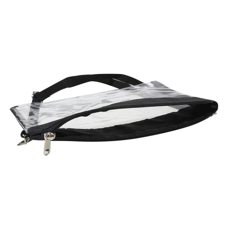 Clear PVC Crossbody Bag for Women – Transparent Shoulder Bag