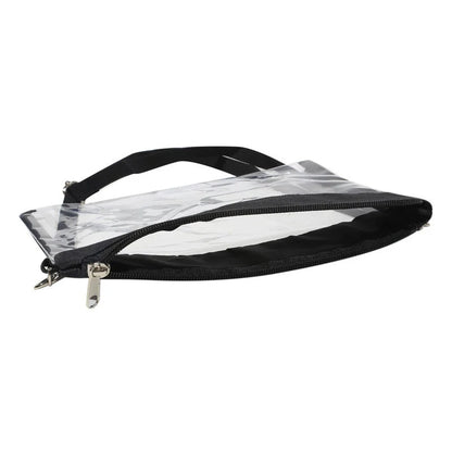 Clear PVC Crossbody Bag for Women – Transparent Shoulder Bag