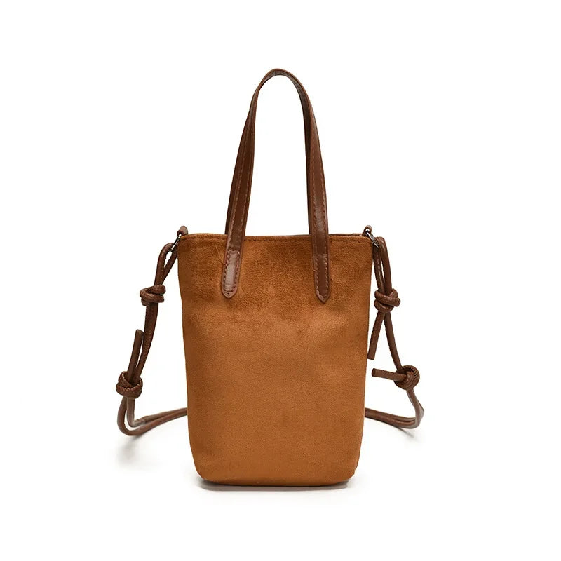 Mini Retro Crossbody Bag – PU Leather Shoulder Purse