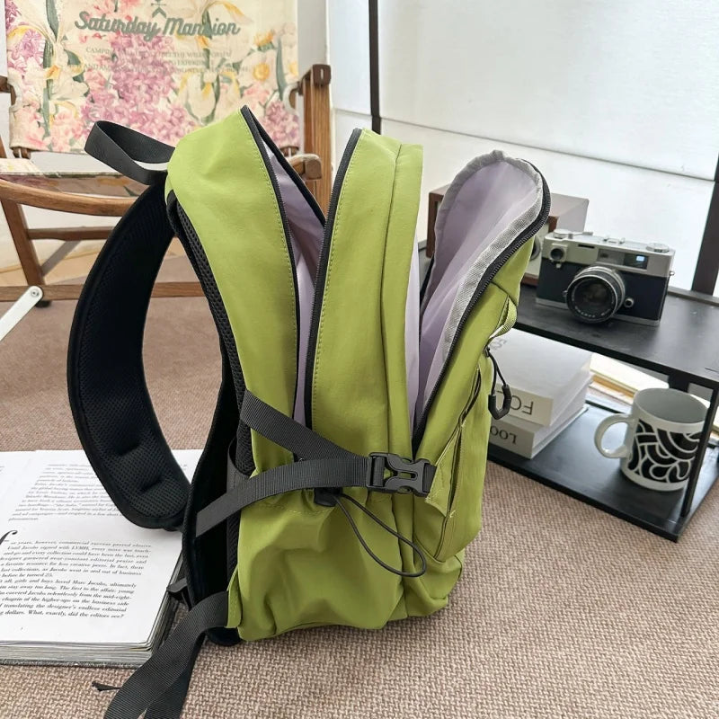 Large Capacity Women's Backpack – School, Travel & Laptop Bag