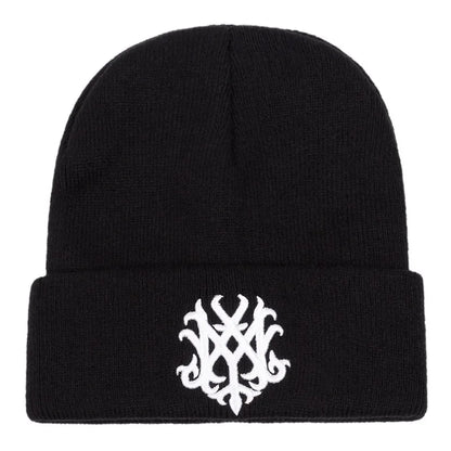 Winter Hat Totem Embroidered Beanies Women Men Keep Warm Windproof Beanie Knitted Skullies Garros