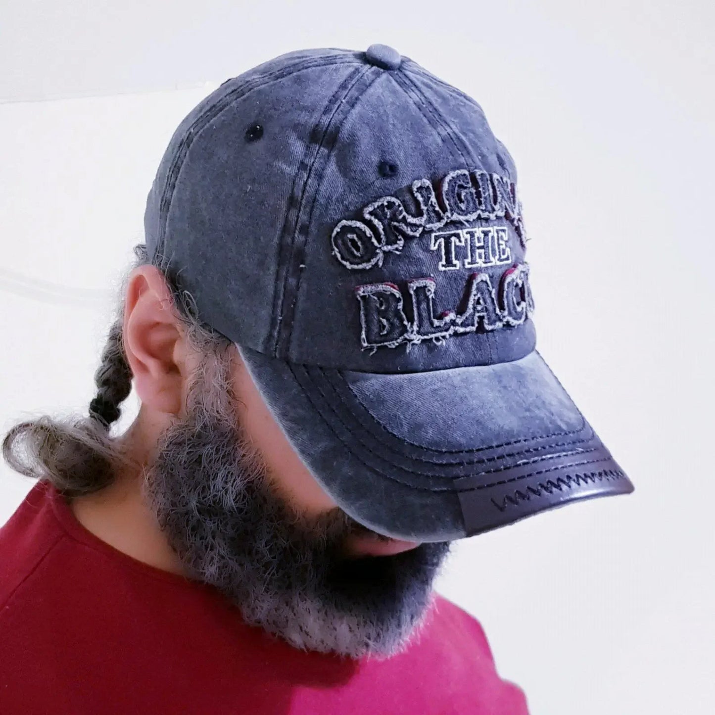 Unisex Vintage Baseball Cap Cotton Hats Men Women Casual 3d Black Letter Embroidery Outdoor Sports