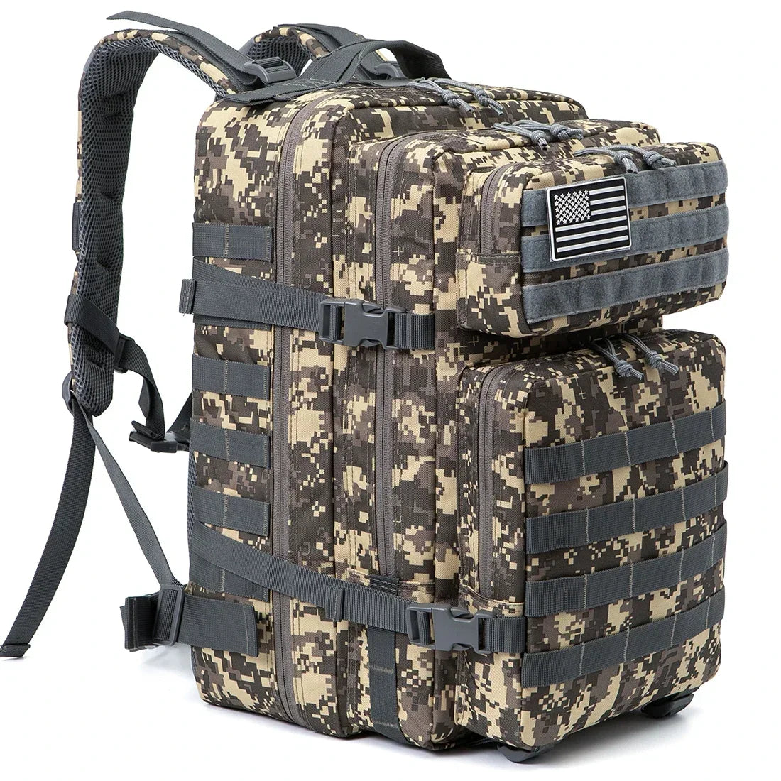 45L Tactical Backpack – Large MOLLE Assault Pack
