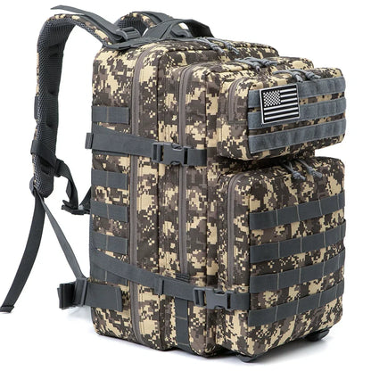 45L Tactical Backpack – Large MOLLE Assault Pack