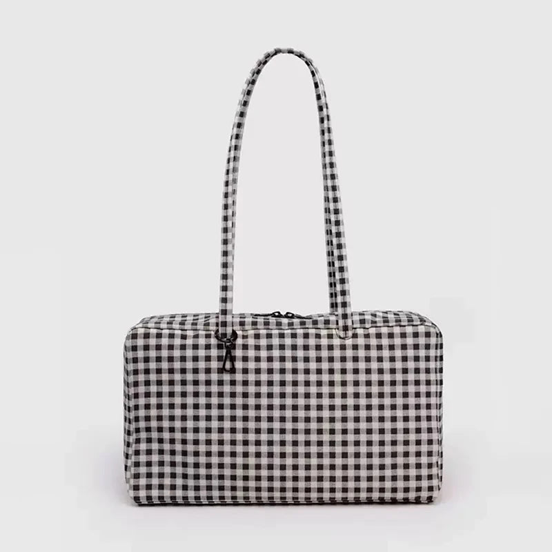 Nylon Bowling Shoulder Bag – Women's Large Capacity Handbag