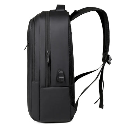 Water-Repellent Laptop Backpack – Slim Nylon School & Travel Bag