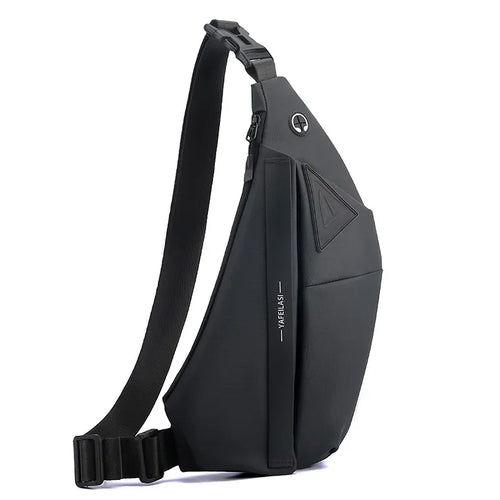 Anti-Theft Sling Bag Men Waterproof Crossbody Chest Pack