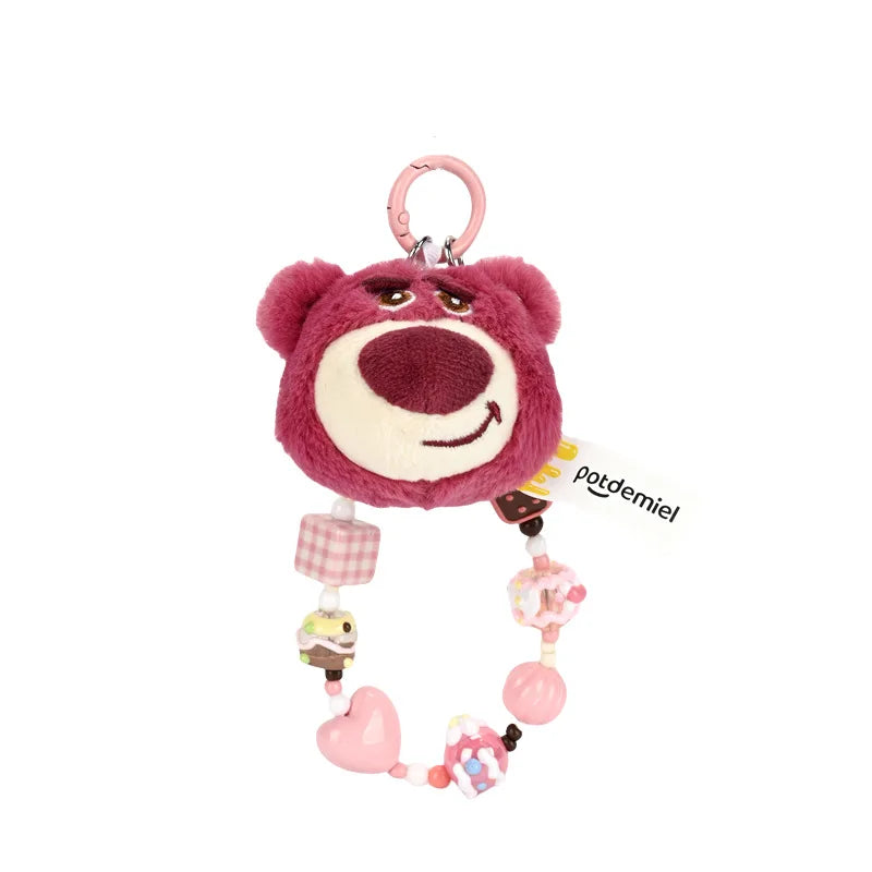Disney Plush Keychain – Stitch Lotso Cartoon Hanging Pendant