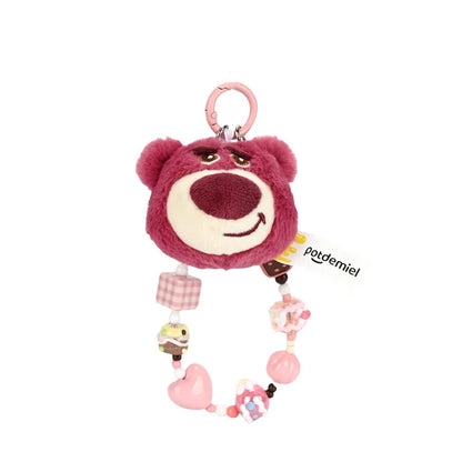 Disney Plush Keychain – Stitch Lotso Cartoon Hanging Pendant