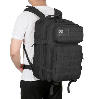 Tactical MOLLE Backpack 45L – 3-Day Assault Pack for Hiking & Camping