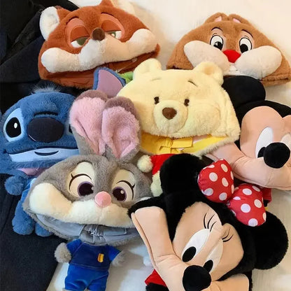 Zootopia Plush Character Hat with Mini Doll – Judy, Nick & More