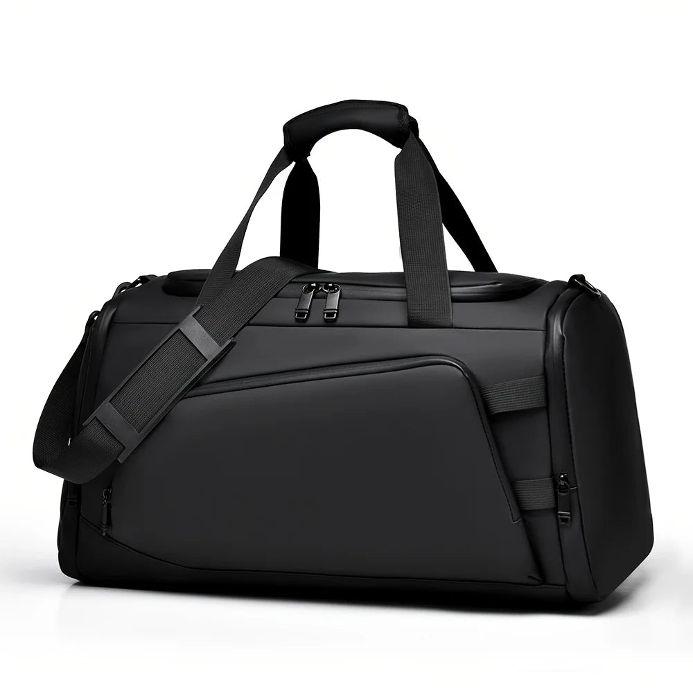 Men's Travel Duffel Bag with Independent Shoe Compartment