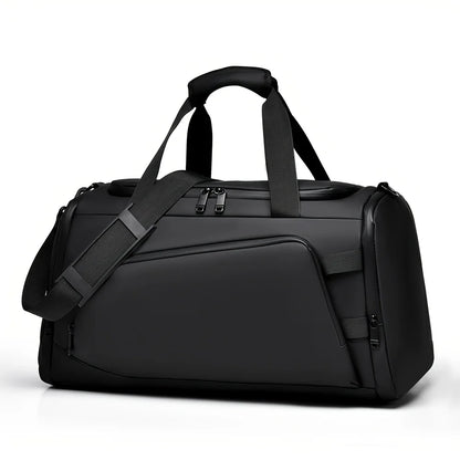 Men's Travel Duffel Bag with Independent Shoe Compartment