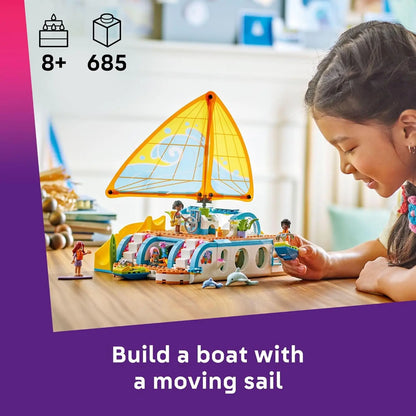 LEGO Friends 42664 Travel Boat Adventure Building Set – 685 Pieces