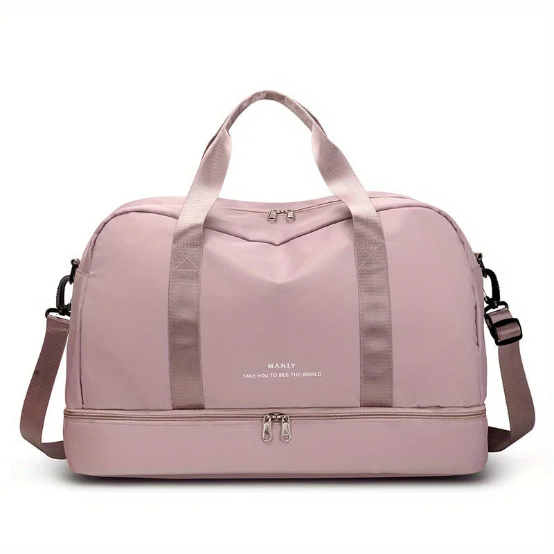 Expandable Travel Duffle Bag | Women's Gym & Weekend Overnight Bag