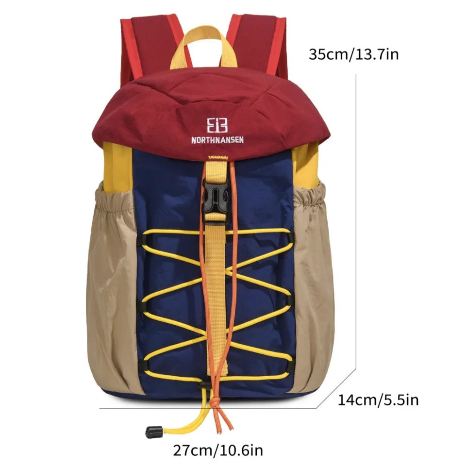 Hiking Backpack for Women – Lightweight Colorblock Outdoor Pack