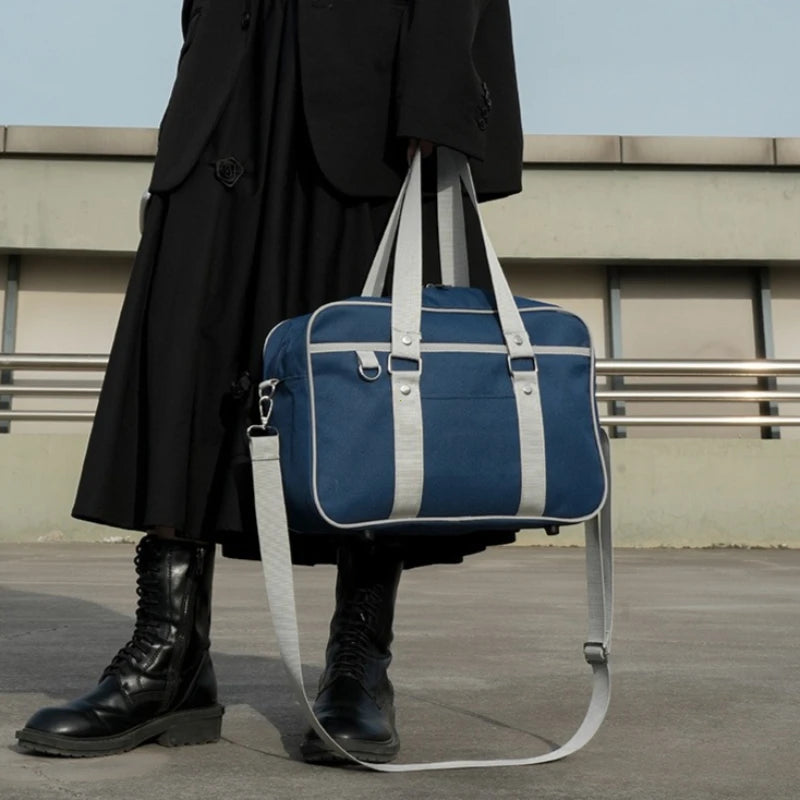 JK Uniform Shoulder Bag – Japanese Anime Schoolbag for Women
