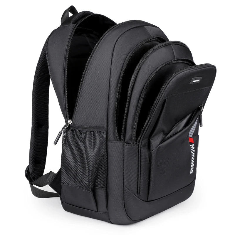 Large Capacity Business Travel Backpack – Unisex Organized Compartments