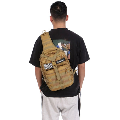 Tactical Sling Backpack Waterproof EDC Rucksack Outdoor Hiking