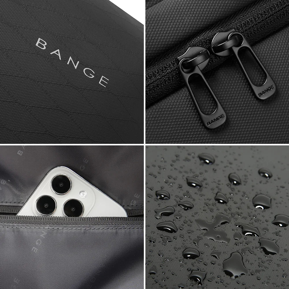 Bange Waterproof Laptop Backpack 15.6" for Men & Women