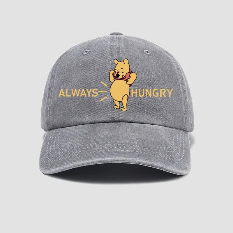 Winnie Pooh Bear Baseball Cap – Cute Anime Sun Hat