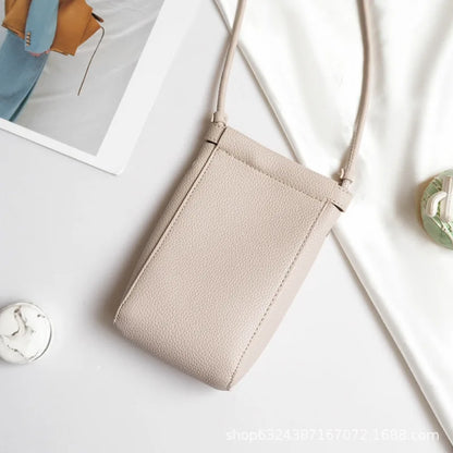 PU Leather Crossbody Phone Purse for Women – Mini Shoulder Bag