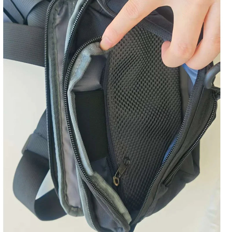 Tactical Waist Bag – Men's Crossbody Fanny Pack for Hiking & Outdoor Sports