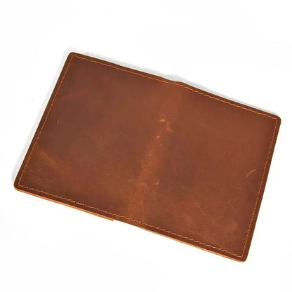 RFID Genuine Leather Card Holder Wallet – Slim Mini Bifold for Men & Women