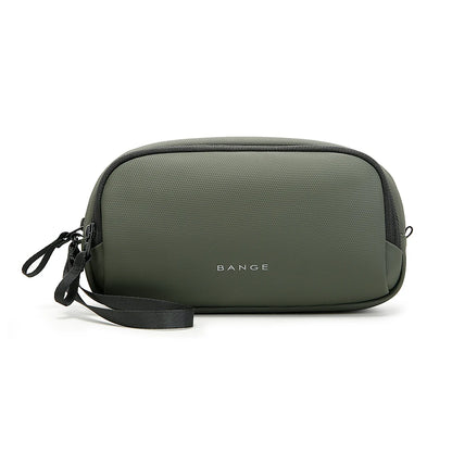 BANGE Travel Cable Organizer Clutch – YKK Double Zipper Oxford Pouch