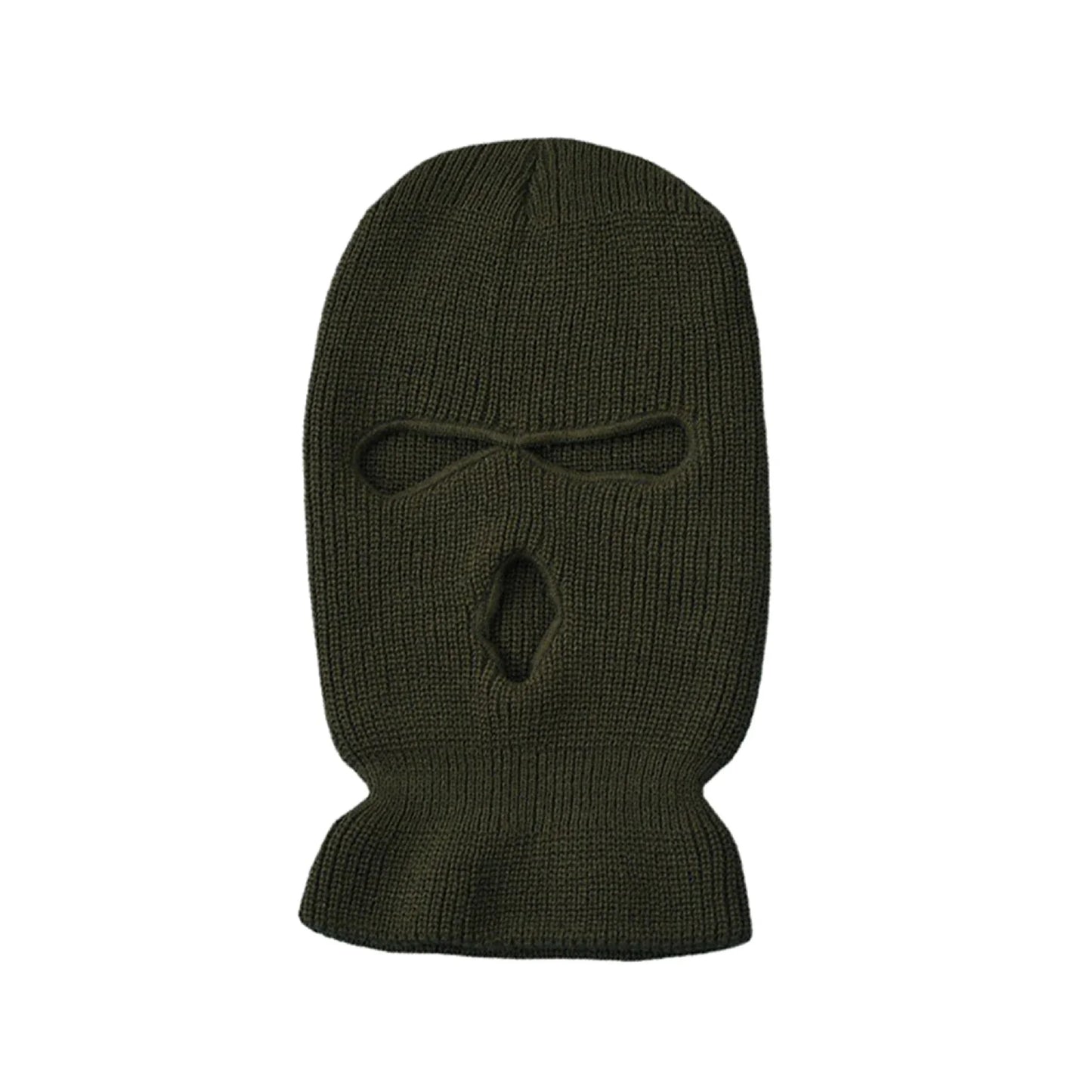 Embroidery Wool Balaclava – Windproof Full Face Ski Mask