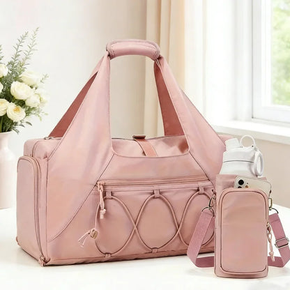 Yoga Mat Gym Bag – Sports Duffle for Women & Men