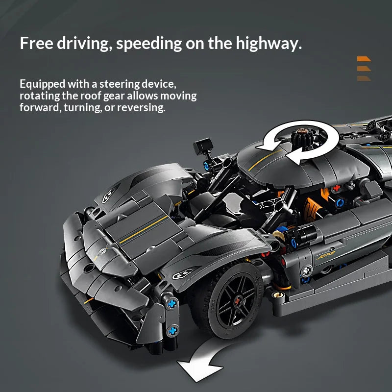 LEGO Technic 42173 Koenigsegg Jesko Absolut Supercar