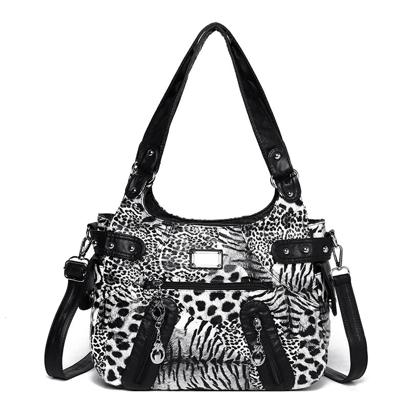 Hobo Bag for Women – Washed Soft PU Leather Shoulder Tote