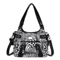 Leopard Print White